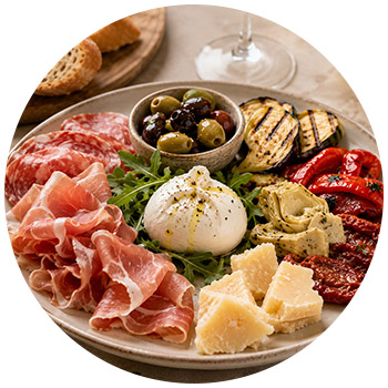 abbinamento antipasti