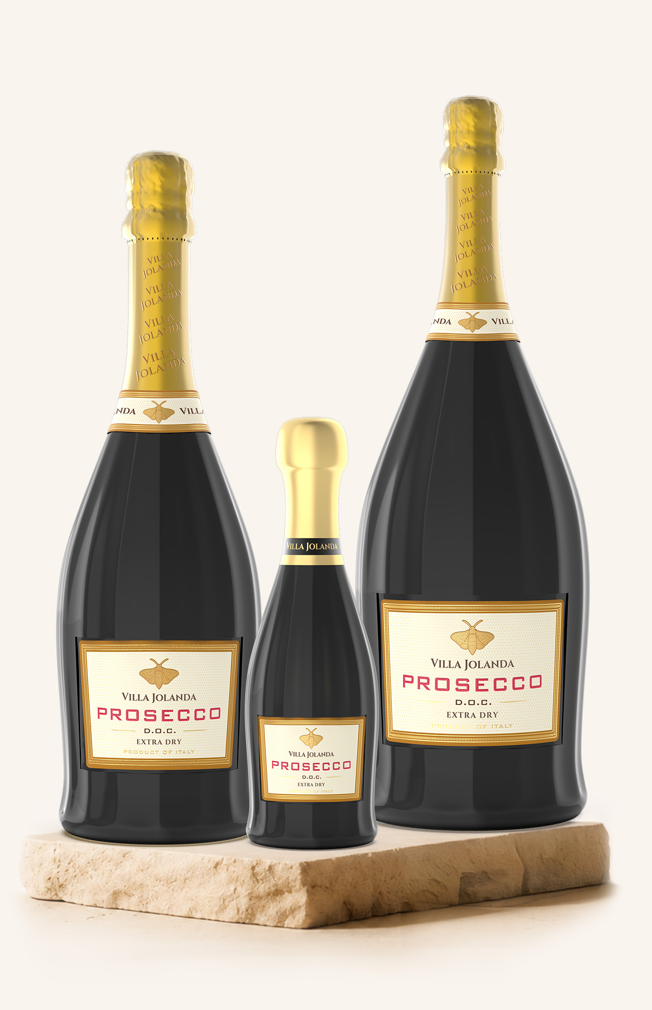 bottiglia scheda PROSECCO trio